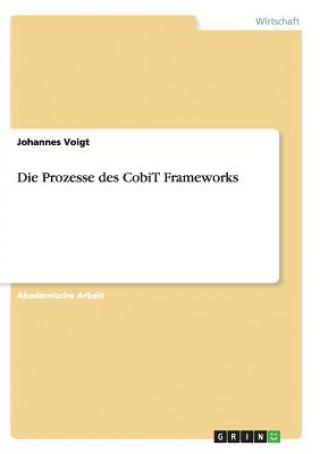 Livre Prozesse des CobiT Frameworks Johannes Voigt