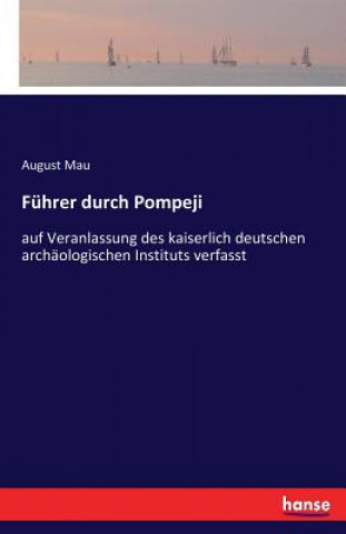 Carte Fuhrer durch Pompeji August Mau