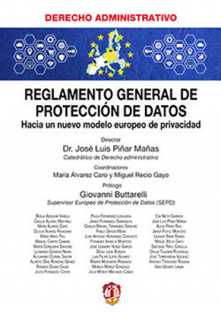 Knjiga Reglamento general de protección de datos 