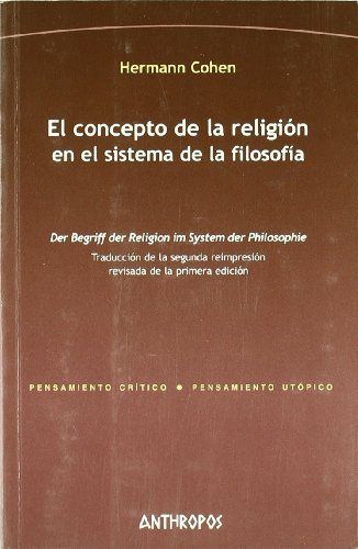 Książka El concepto de la religión en el sistema de la filosofía 