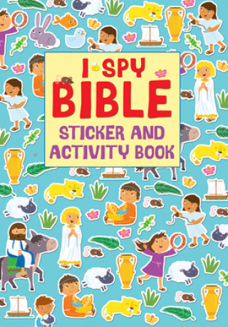 Carte I Spy Bible Sticker and Activity Book Julia Stone