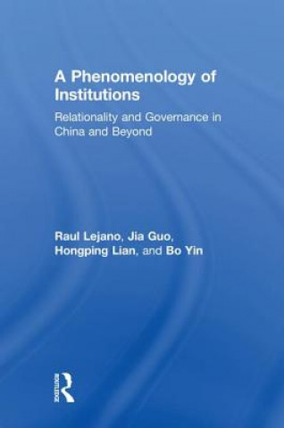 Carte Phenomenology of Institutions LEJANO