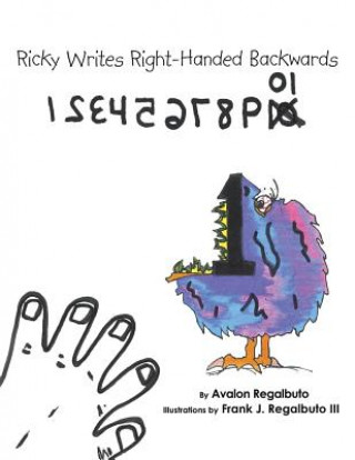 Carte Ricky Writes Right-Handed Backwards AVALON REGALBUTO