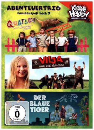 Video Abenteuertrio - Familienspaß hoch 3, 3 DVDs Oskar Franzen
