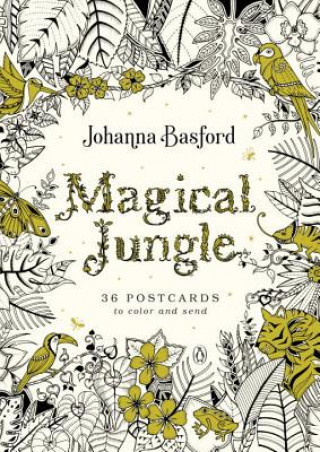 Kniha Magical Jungle: 36 Postcards to Color and Send Johanna Basford