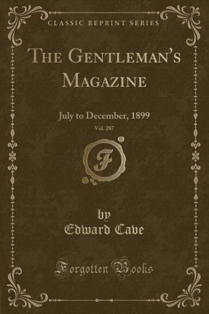 Książka The Gentleman's Magazine, Vol. 287 Edward Cave