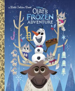 Книга Olaf's Frozen Adventure Little Golden Book (Disney Frozen) Andrea Posner-Sanchez