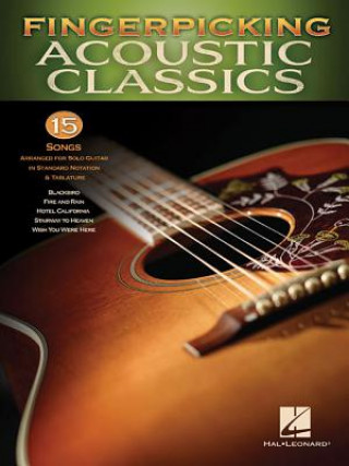 Kniha FINGERPICKING ACOUSTIC CLASSIC Hal Leonard Corp