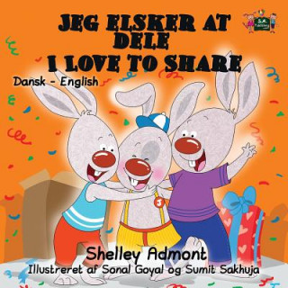 Kniha Jeg elsker at dele- I Love to Share Shelley Admont