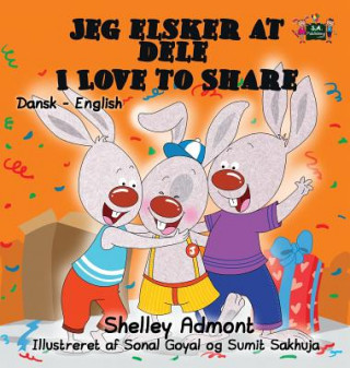 Könyv Jeg elsker at dele - I Love to Share Shelley Admont