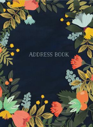 Calendar / Agendă Address Book - Modern Floral Small Mia Charro