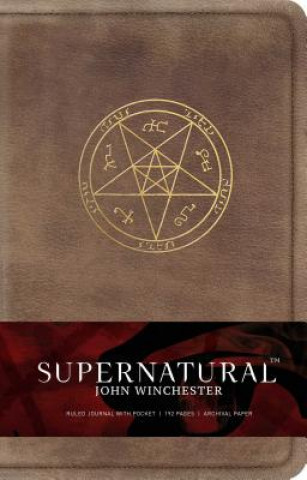 Könyv Supernatural: John Winchester Hardcover Ruled Journal Insight Editions