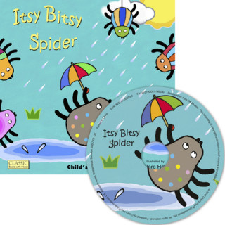 Kniha Itsy Bitsy Spider [With CD (Audio)] Nora Hilb