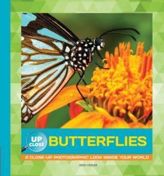 Kniha Butterflies: A Close-Up Photographic Look Inside Your World Heidi Fiedler