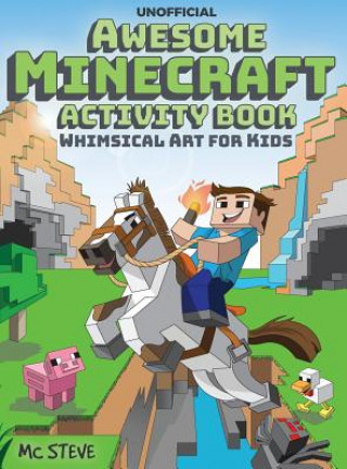 Книга Awesome Minecraft Activity Book MC Steve
