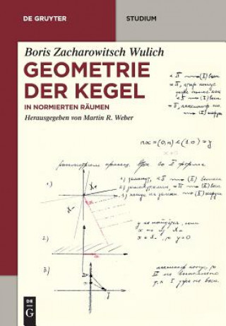 Könyv Geometrie der Kegel Boris Zacharowitsch Wulich