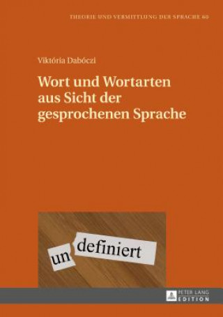 Carte Wort Und Wortarten Aus Sicht Der Gesprochenen Sprache Viktória Dabóczi