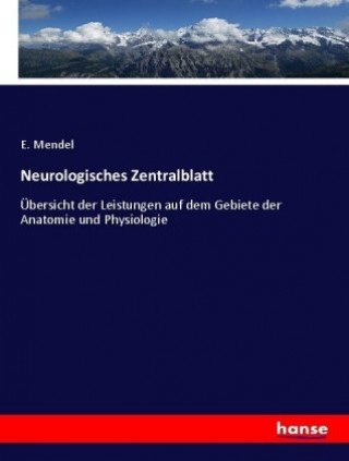 Carte Neurologisches Zentralblatt E. Mendel