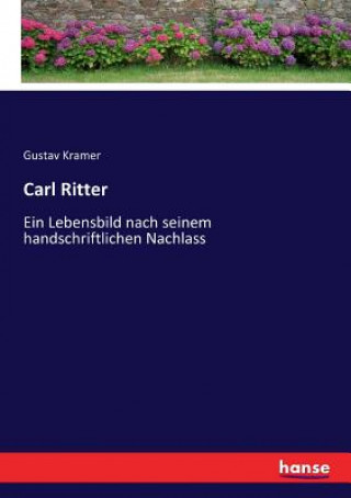 Könyv Carl Ritter Gustav Kramer