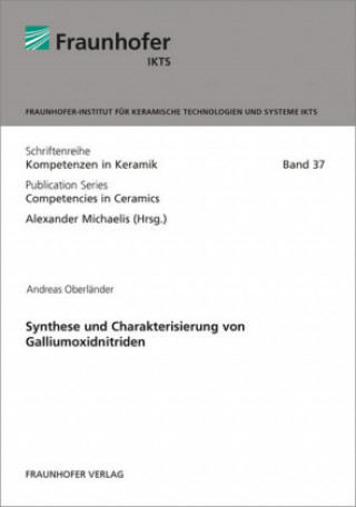 Könyv Synthese und Charakterisierung von Galliumoxidnitriden. Andreas Oberländer