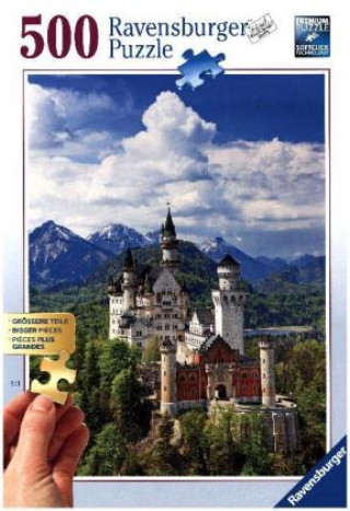 Hra/Hračka Märchenhaftes Schloss Neuschwanstein Gold Edition. 500 Teile Puzzle 
