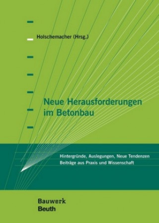 Kniha Neue Herausforderungen im Betonbau Klaus Holschemacher