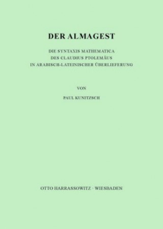 Książka Der Almagest Paul Kunitzsch