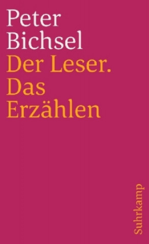Könyv Der Leser. Das Erzählen - Frankfurter Poetik-Vorlesungen Peter Bichsel