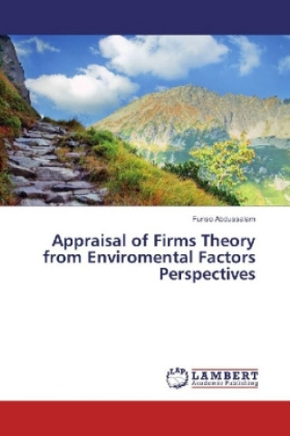 Kniha Appraisal of Firms Theory from Enviromental Factors Perspectives Funso Abdussalam