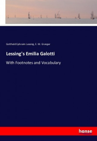 Carte Lessing's Emilia Galotti Gotthold Ephraim Lessing