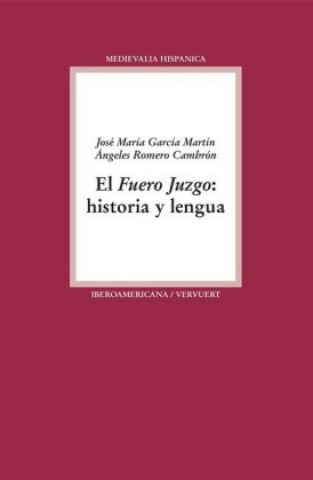 Kniha El Fuero Juzgo : historia y lengua José María García Martín