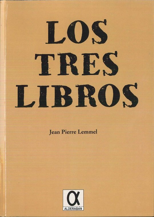 Buch TRES LIBROS, LOS 