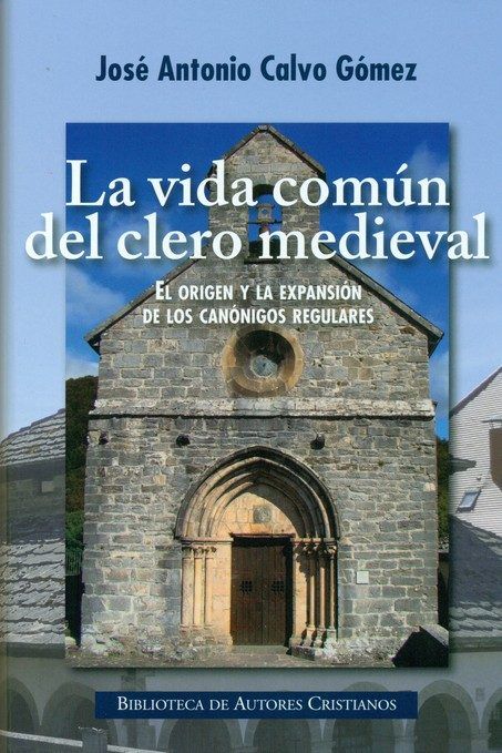 Book LA VIDA COMÚN DEL CLERO MEDIEVAL 