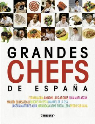 Carte SPA-GRANDES CHEFS DE ESPANA Susaeta Publishing Inc