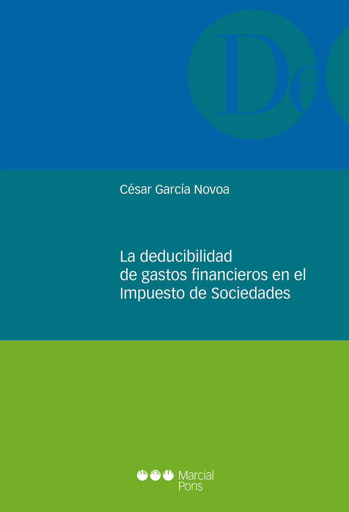 Buch La deducibilidad de gastos financieros en el Impuesto de Sociedades 