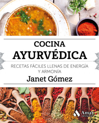 Kniha Cocina ayurvédica JANET GOMEZ