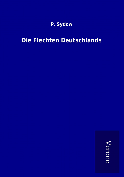 Książka Die Flechten Deutschlands P. Sydow