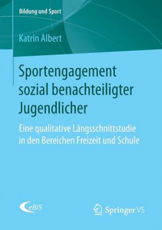 Book Sportengagement Sozial Benachteiligter Jugendlicher Katrin Albert