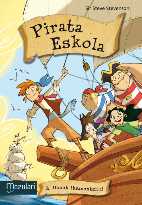Book Pirata Eskola. Denok itsasontzira 