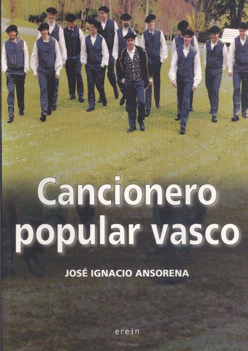 Kniha Cancionero popular vasco José Ignacio Ansorena