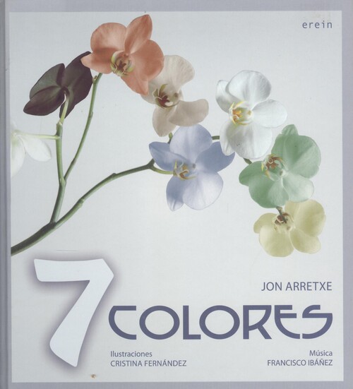 Kniha 7 colores Jon Arretxe