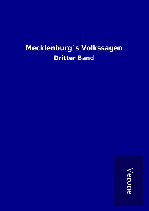 Carte Mecklenburg´s Volkssagen ohne Autor