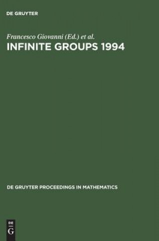 Buch Infinite Groups 1994 Francesco Giovanni