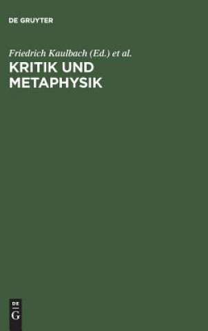 Könyv Kritik und Metaphysik Friedrich Kaulbach
