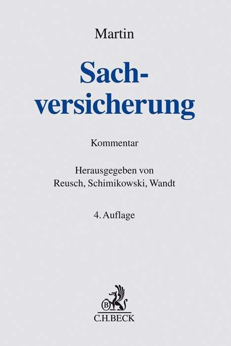 Book Sachversicherung Anton Martin