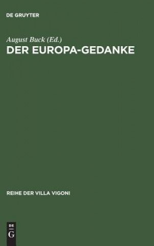 Könyv Europa-Gedanke August Buck