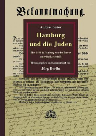 Book Hamburg und die Juden Jörg Berlin