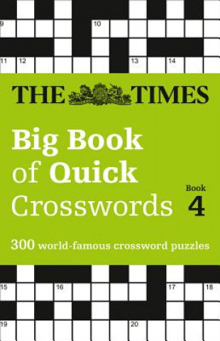 Kniha Times Big Book of Quick Crosswords 4 The Times Mind Games