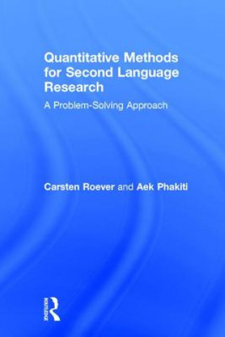 Carte Quantitative Methods for Second Language Research Carsten Roever