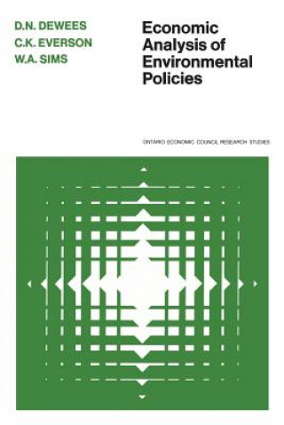 Kniha Economic Analysis of Environmental Policies DONALD N. DEWEES